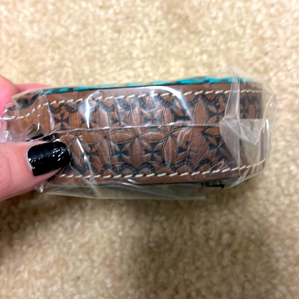 Genuine leather purse strap